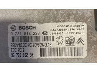 Řídící jednotka 9666729580, 9678818280 Citroen Berlingo 2012