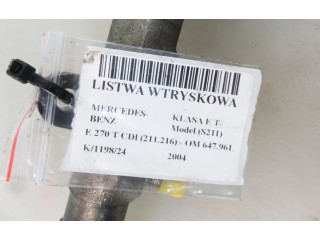 Vstřikovací lišta 6110780449, 6120700195 Mercedes-Benz E AMG W211 OM 647.961