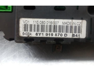 Панель приборов 110080016007, 6Y1919870D Skoda Fabia Mk2 (5J)