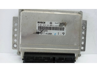 Блок управления двигателя 73501231, 0281010342   Fiat Marea