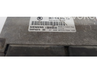 Блок управления двигателя 06A906019AN Skoda Octavia Mk2 (1Z)