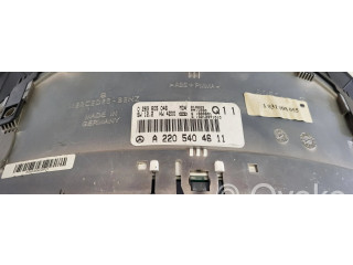 Přístrojová deska  Mercedes-Benz S W220 2003 A2205404611, 0263605046  