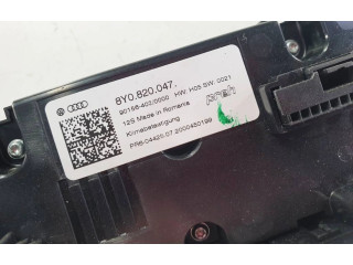 Блок управления климат-контролем 8Y0820047, 901564030000   Audi A3 8Y
