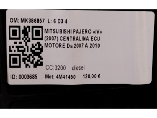 Řídící jednotka MK386857, 4M41450 Mitsubishi Pajero 2007
