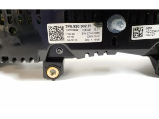 Přístrojová deska Porsche Cayenne (92A) 2011 7P5920902H, 7PP919069