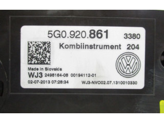 Панель приборов 5G0920861 Volkswagen Golf VII