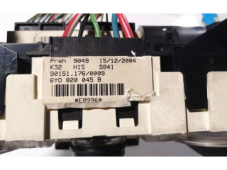 Блок управления климат-контролем 6y0820045b, 901511760009 Skoda Fabia Mk1 (6Y)