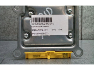 Блок подушек безопасности 34D959655B, 34D959655B   Skoda Rapid (NH)