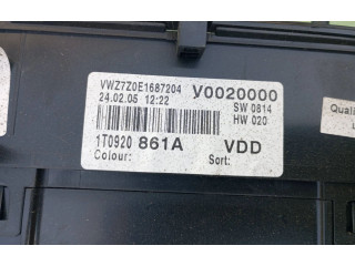 Панель приборов 1T0920861A, V0020000 Volkswagen Touran I