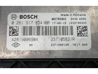 Блок управления двигателя 237105821R, 0261S17834 Renault Twingo III