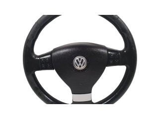 Руль Volkswagen Cross Touran I 2006-2010 года 1K0880201BT, 1K0959537J