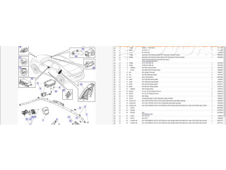 Подушка безопасности водителя 13284115   Saab 9-5