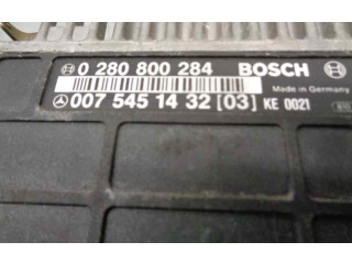 Řídící jednotka 0075451432, 0280800284 Mercedes-Benz E W124 1988