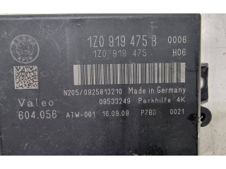 Блок управления парковки 1Z0919475B, 1Z0919475   Skoda Octavia Mk2 (1Z)    