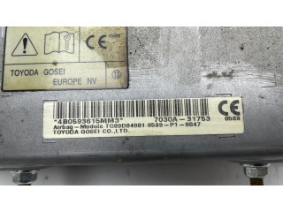 Подушка безопасности пассажира 7030A31753, 4B0593615MM3 Mitsubishi Outlander
