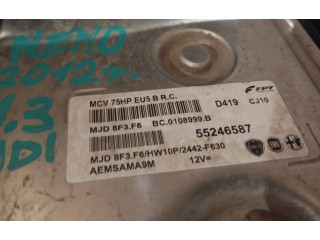 Блок управления двигателя 55246587, C75HPEU5BRC   Citroen Nemo