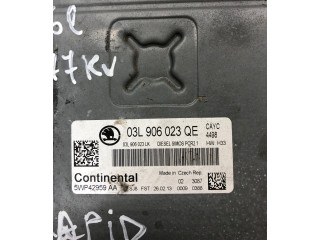 Блок управления двигателя 03L906023QE, 03L906023LK   Skoda Rapid (NH)