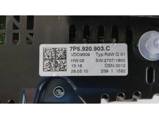 Přístrojová deska Porsche Cayenne (92A) 2011 7P5920903C
