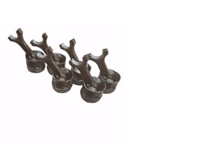 Поршень с шатуном m57d30n2 11247798368, 11257792745 BMW 7 E65 E66 для дизельного двигателя 3.0