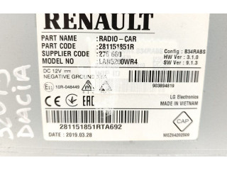 Турбина Радио/ проигрыватель CD/DVD / навигация Dacia Lodgy 281151851R для двигателя K9KG6