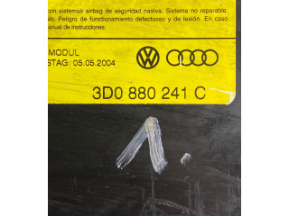 Подушка безопасности в сиденье 3D0880241C   Volkswagen Phaeton