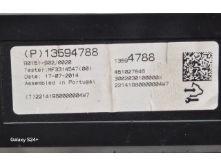 Блок управления климат-контролем 13594788 Opel Meriva B