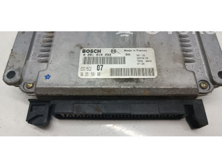 Блок управления двигателя 0281010252, 9635158180   Peugeot 406