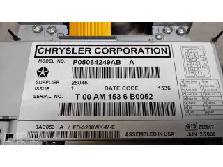 Дисплей P05064249AB, P05064249ABA Jeep Grand Cherokee (WK)