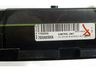 Блок управления климат-контролем 7820A938XA, 7820A938XA   Mitsubishi Mirage VI G4 Attrage