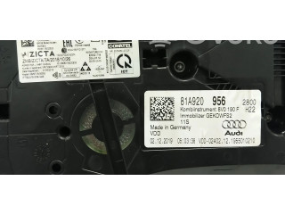 Přístrojová deska Audi A3 S3 8V 2020 81A920956