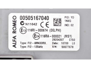 Pojistková skříňka 00505167040, 00505167040 Alfa Romeo Mito 2009