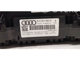 Панель приборов 8U0920930G, A2C85745600 Audi Q3 8U
