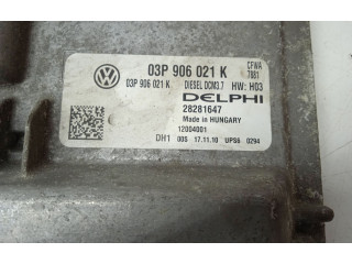 Блок управления двигателя 03P906021K, 28281647   Skoda Fabia Mk2 (5J)
