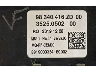 Блок управления климат-контролем 98340416ZD   Citroen Jumpy