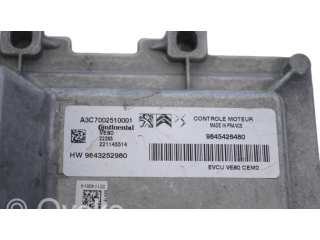 Блок управления двигателя 9843252980, 9845426480   Citroen C4 III e-C4
