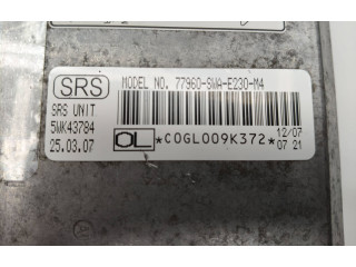 Блок подушек безопасности 77960SWAE230M4, 5WK43784 Honda CR-V