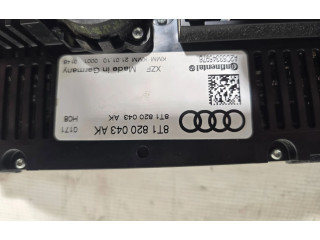 Блок управления климат-контролем 8T1820043AK, A2C53345976   Audi Q5 SQ5