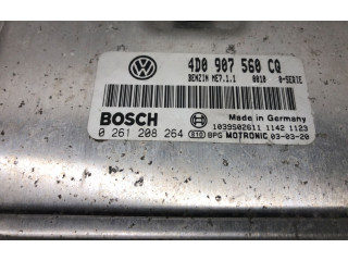 Блок управления двигателем Блок управления 4D0907568CQ Volkswagen Phaeton