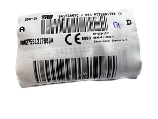 Подушка безопасности в сиденье 34126097C, 9678681780 Citroen C4 II Picasso