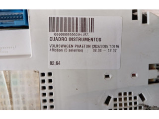 Панель приборов    Volkswagen Phaeton       