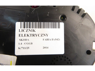 Панель приборов 5J0920811G, 5J0920811G Skoda Fabia Mk2 (5J)