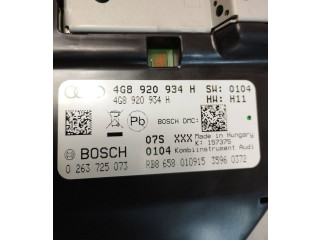Панель приборов 4G8920934H, 0263725073 Audi A7 S7 4G
