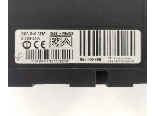 Блок управления 9660343880, S126064004A Citroen C8