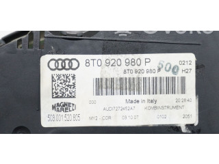 Рулевая рейка Спидометр (приборный щиток) 8T0920980P, 8T0920980P Audi S5 2007 - 2017 года