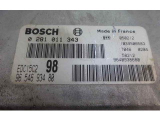 Řídící jednotka 9654693480 Peugeot Expert 2005