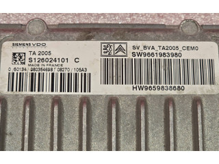 Блок управления коробкой передач 9661983980, S126024101C   Citroen C5