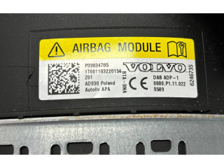 Подушка безопасности водителя P39834785, 1T001183220156   Volvo S90, V90