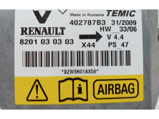 Блок подушек безопасности 8201030303, 402787B3   Renault Twingo II