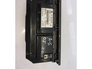 Блок управления климат-контролем 4F1820043M   Audi A6 S6 C6 4F