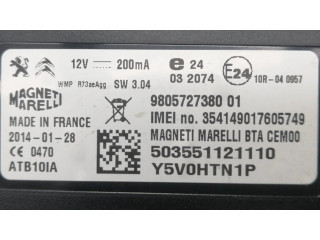 Řídící jednotka 9805727380, MODULOELECTRONICO Peugeot 508 RXH